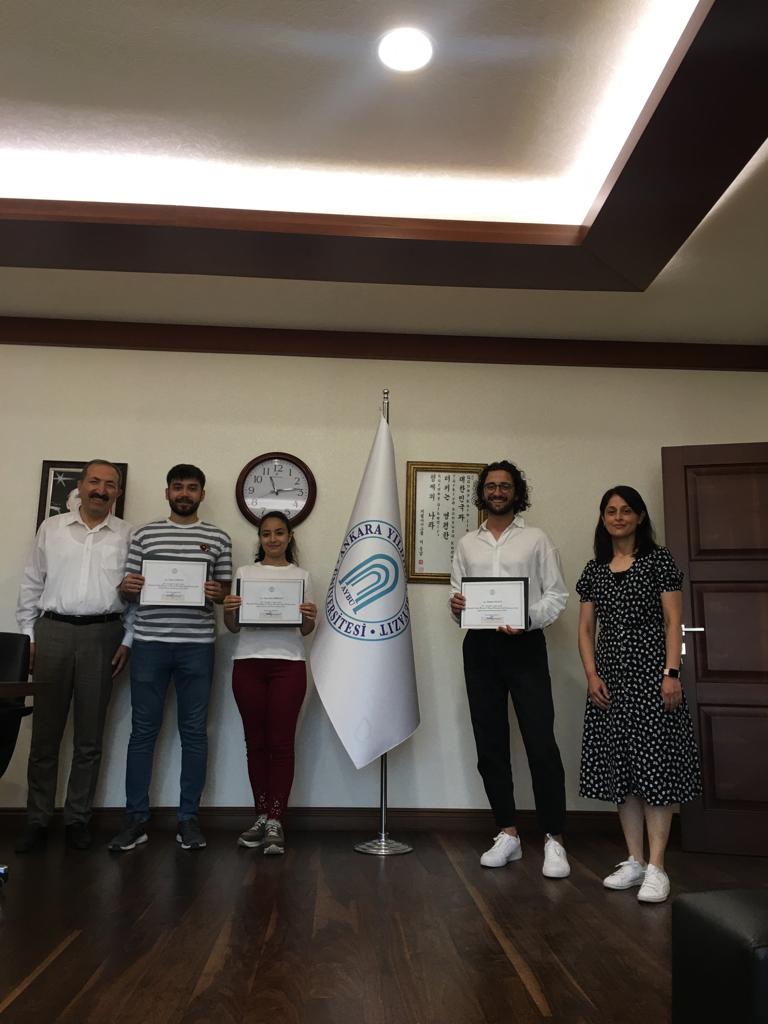 2021-2022 akademik yılında dereceye giren öğrencilerimizi tebrik ederiz.