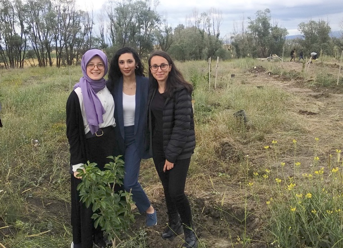 Graduation Ceremony - Our Graduates Planted Trees.