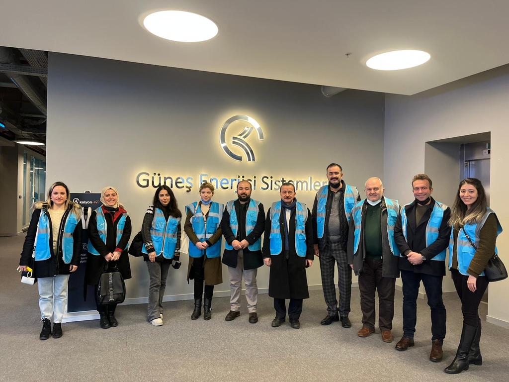 AYBU Department of Industrial Engineering Visited Kalyon PV