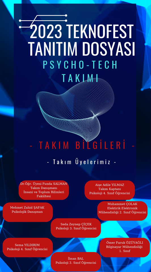 Our Psycho-Tech Teknofest Team Advanced to the Finals