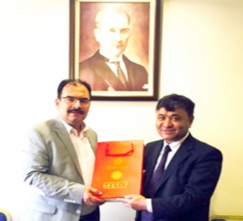 URUMÇİ XINJIANG ÜNİVERSİTESİ’NİN ÜNİVERSİTEMİZE ZİYARETİ