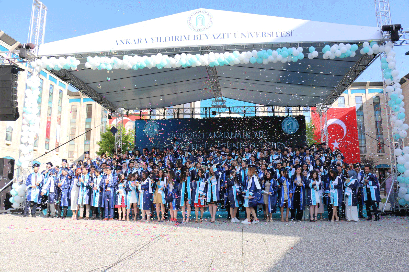 Enthusiasm of Graduation was given start with AYBU Faculty of Medicine