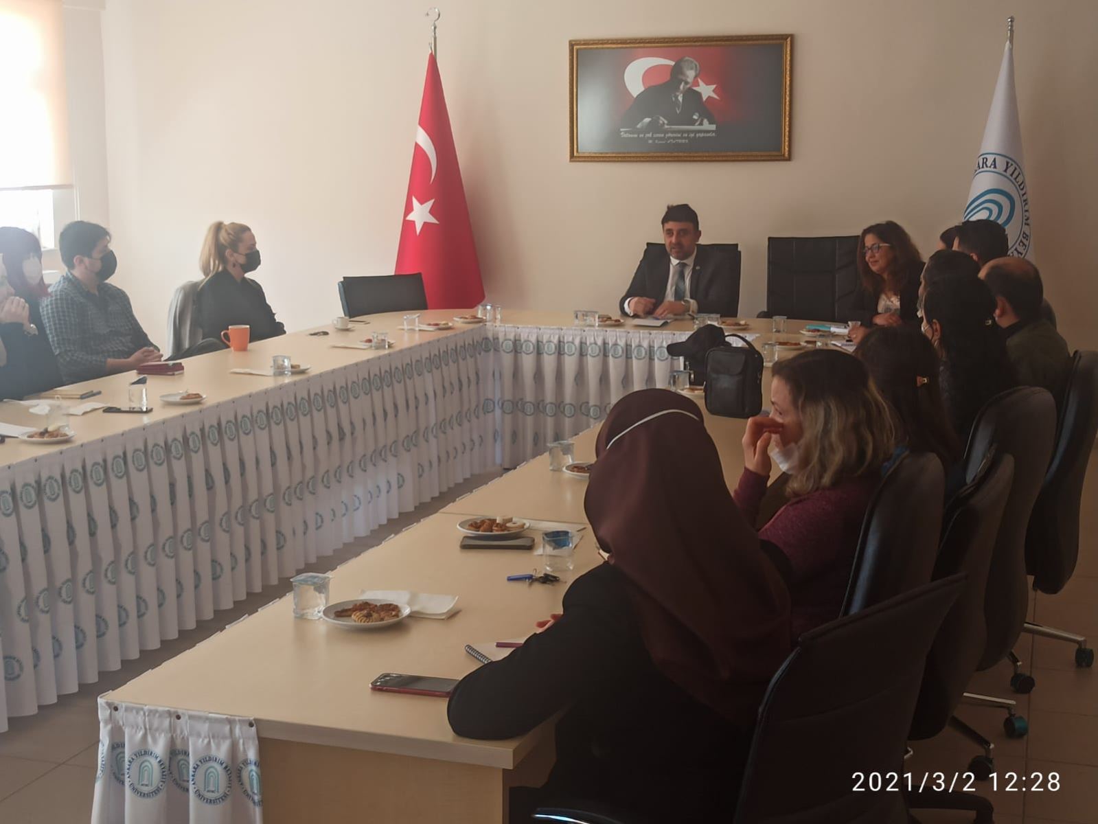 2020-2021 EĞİTİM-ÖĞRETİM YILI BAHAR YARIYILI AKADEMİK KURUL TOPLANTISI GERÇEKLEŞTİRİLDİ