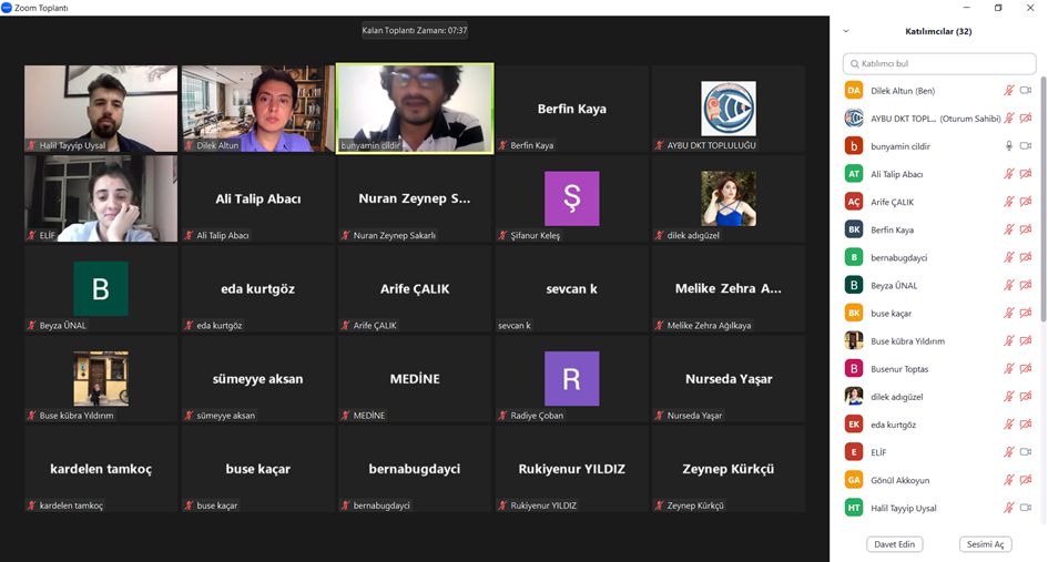"Gelişimsel Dil Bozukluklarına İnterdisipliner Bakış" webinarı düzenlenmiştir.