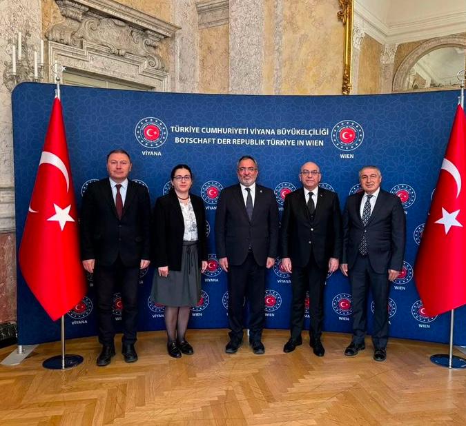 Üniversitemizden Viyana Büyükelçiliği Ziyareti