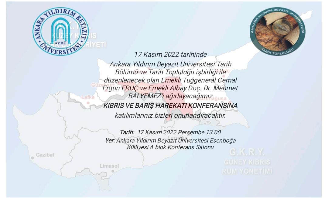 Kıbrıs ve Barış Harekatı Konferansına davet