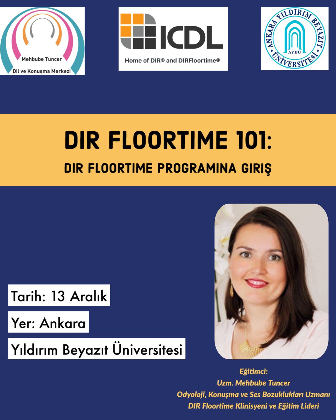 DIR Floortime 101 Eğitimi Duyurusu