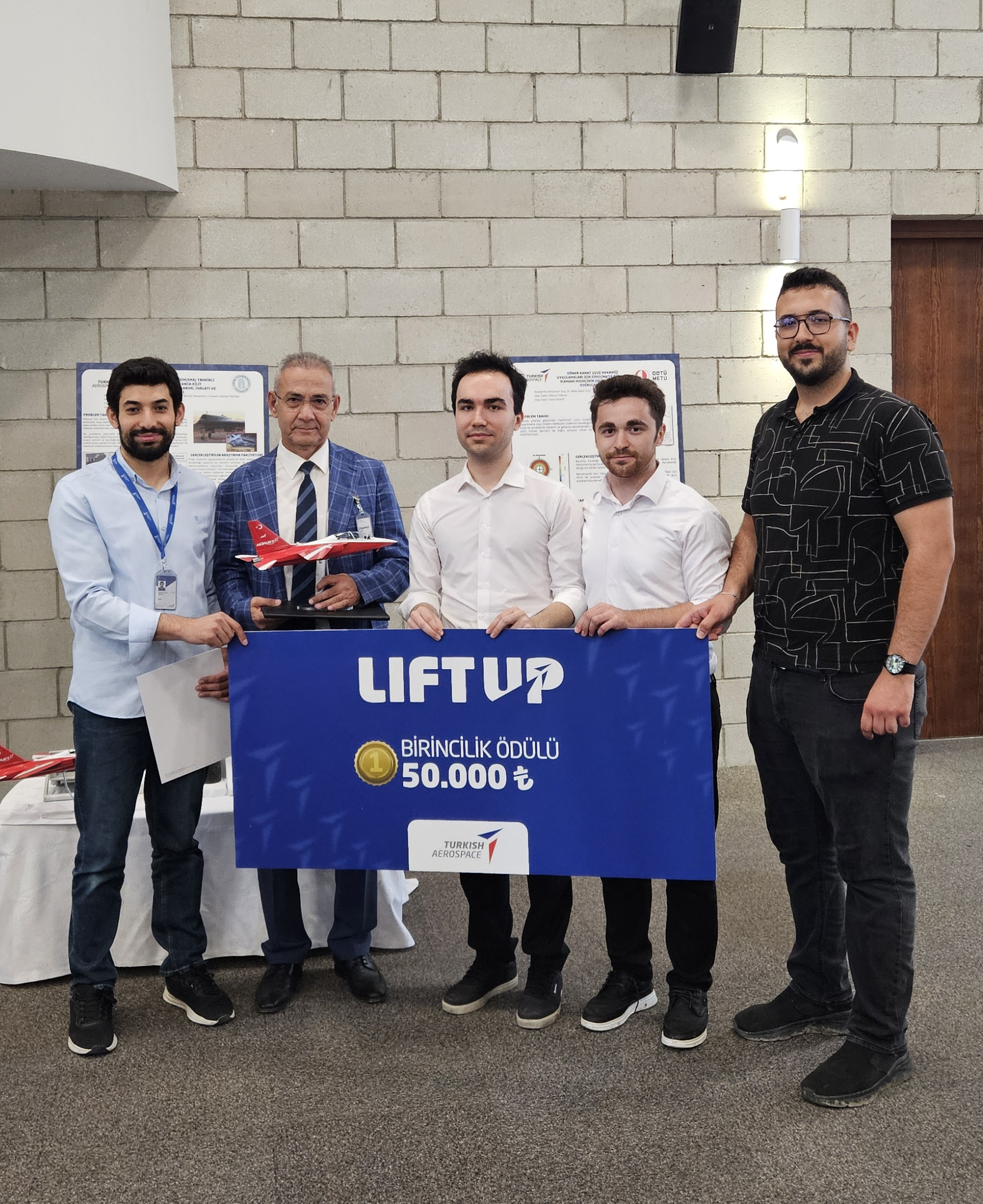 AYBU Mechanical Engineering Students Win First Place in LIFT UP Program