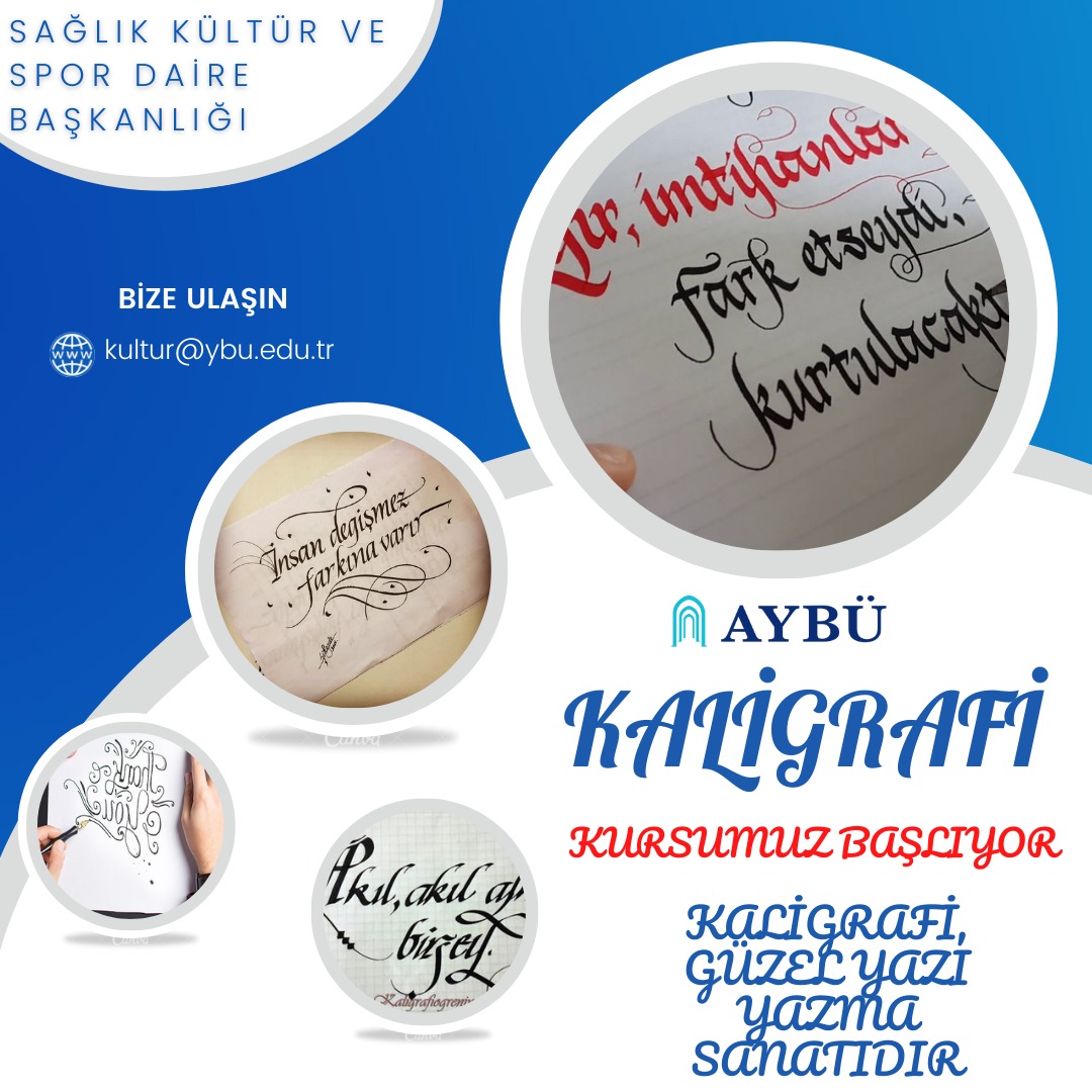Kaligrafi Kursumuz Başlıyor
