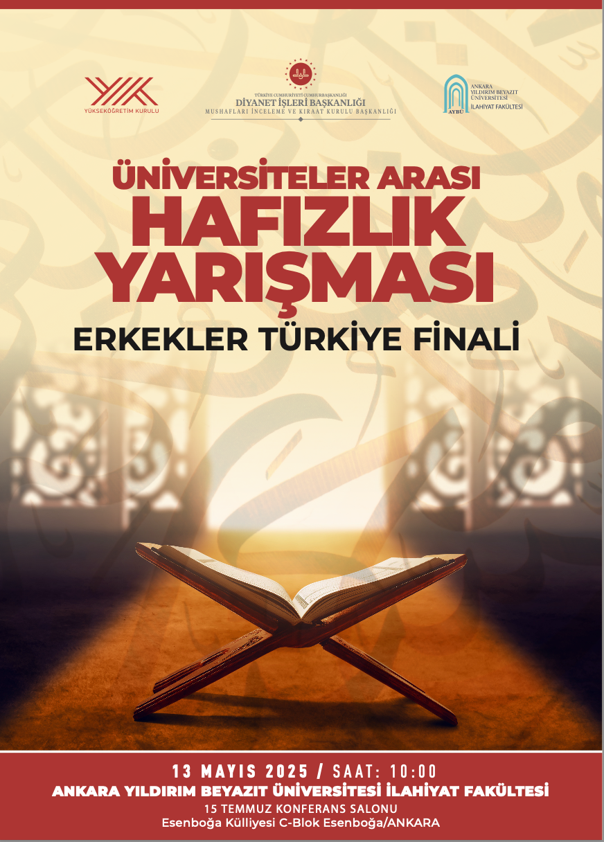 Üniversiteler Arası Hafızlık Yarışması Erkekler Türkiye Finali