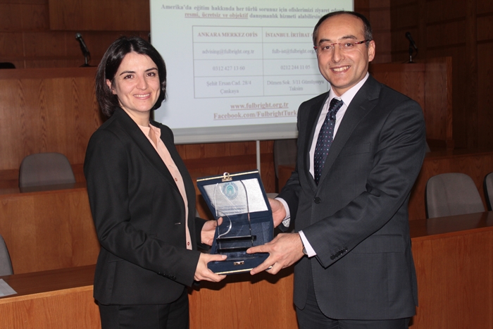 YBU Dış İlişkiler Birimi ve Türkiye Fulbright Eğitim Komisyonunun Bilgilendirme Toplantısı