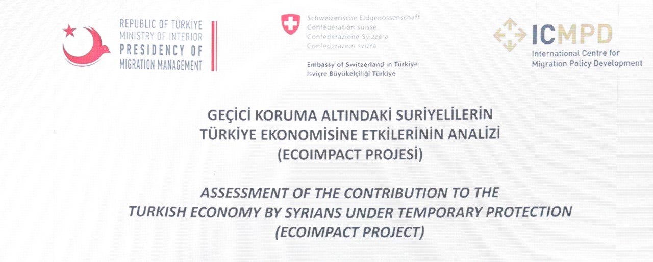 Merkezimiz "Geçici Koruma Altındaki Suriyelilerin Türkiye Ekonomisine Etkilerinin Analizi (Ecoimpact) Projesi" Toplantısına katıldı