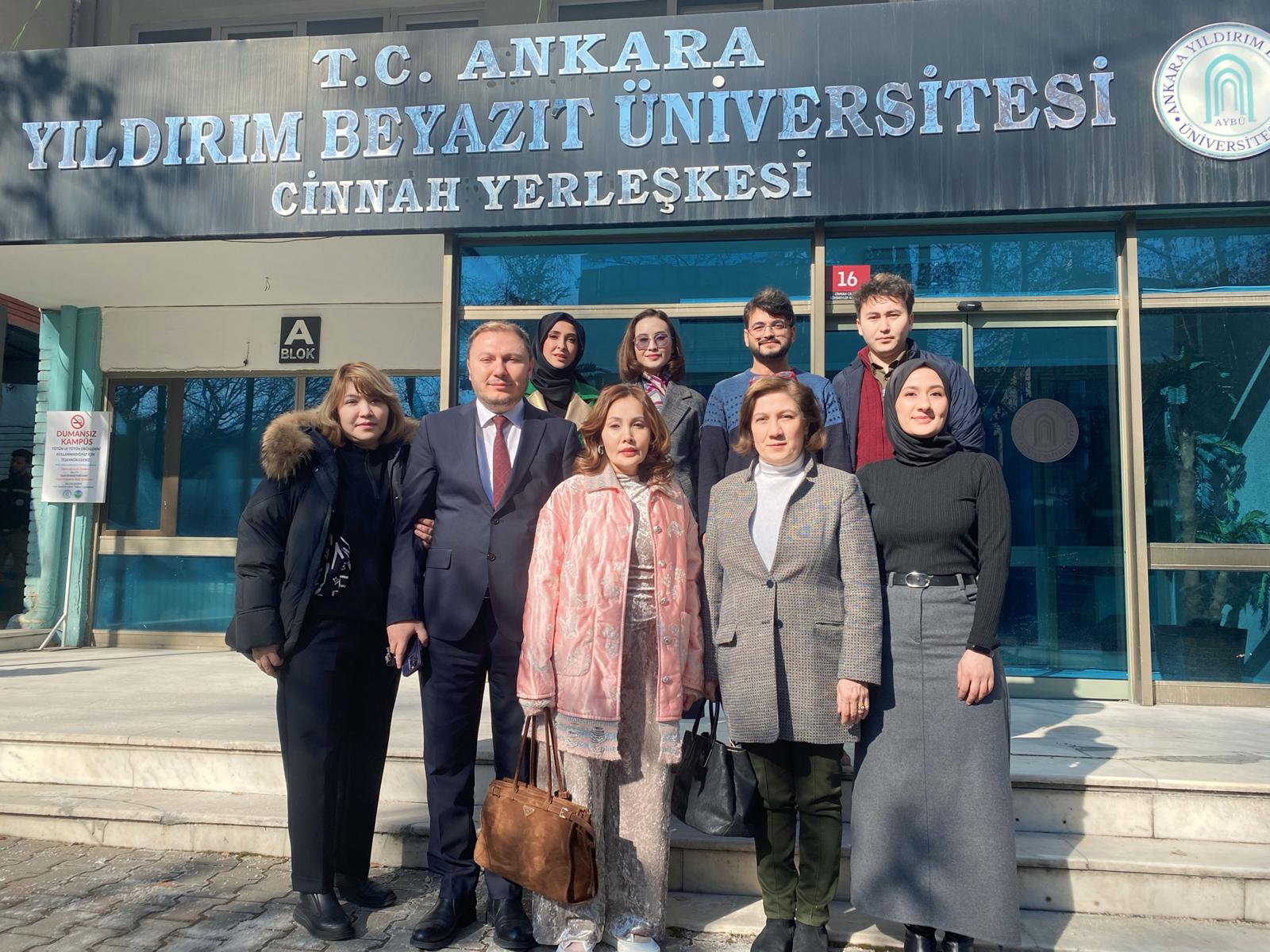 Türkiye Beyazay Derneği'nin AYBÜKOM Birimimizi Ziyareti Hk.