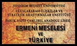 'Ermeni Meselesi ve Türkiye' Paneli