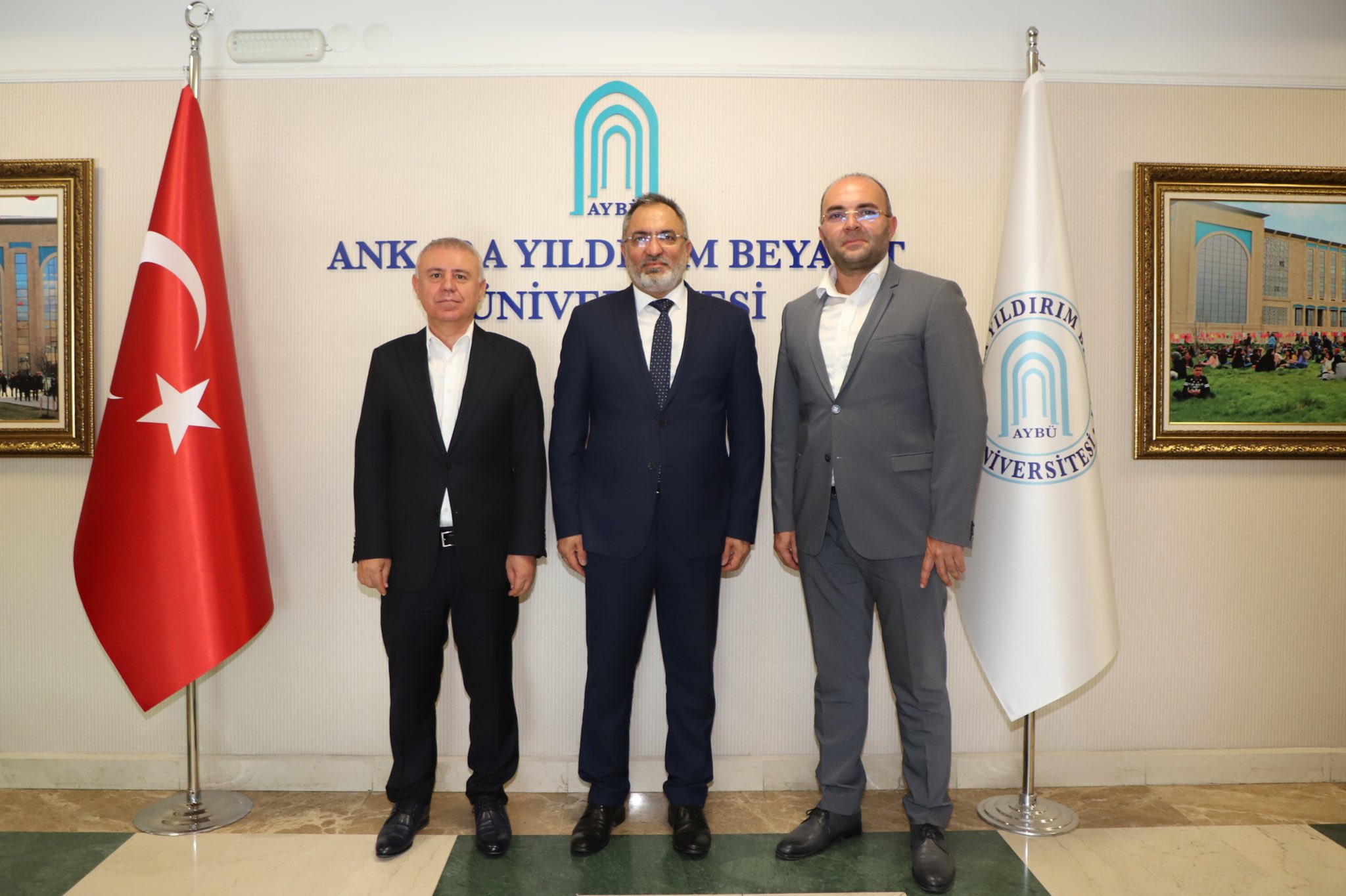 Koop-İş Sendikasından Rektörümüze Ziyaret 