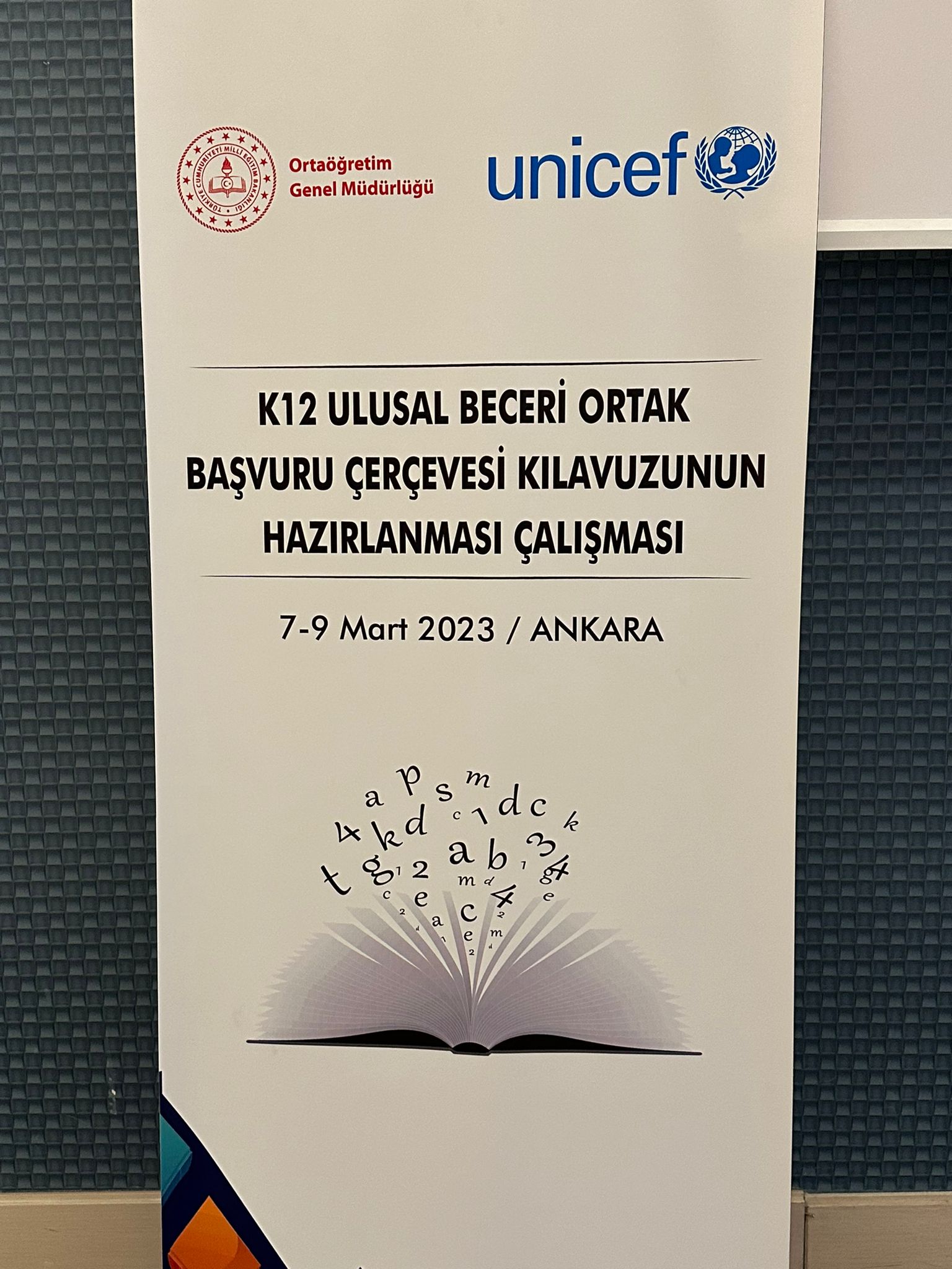Bölümümüz öğretim üyelerinden Doç. Dr. Dilek ALTUN "K12 Ulusal Beceri Ortak Başvuru Çerçevesi Kılavuzu"nun hazırlanmasına yönelik çalıştaya katıldı.