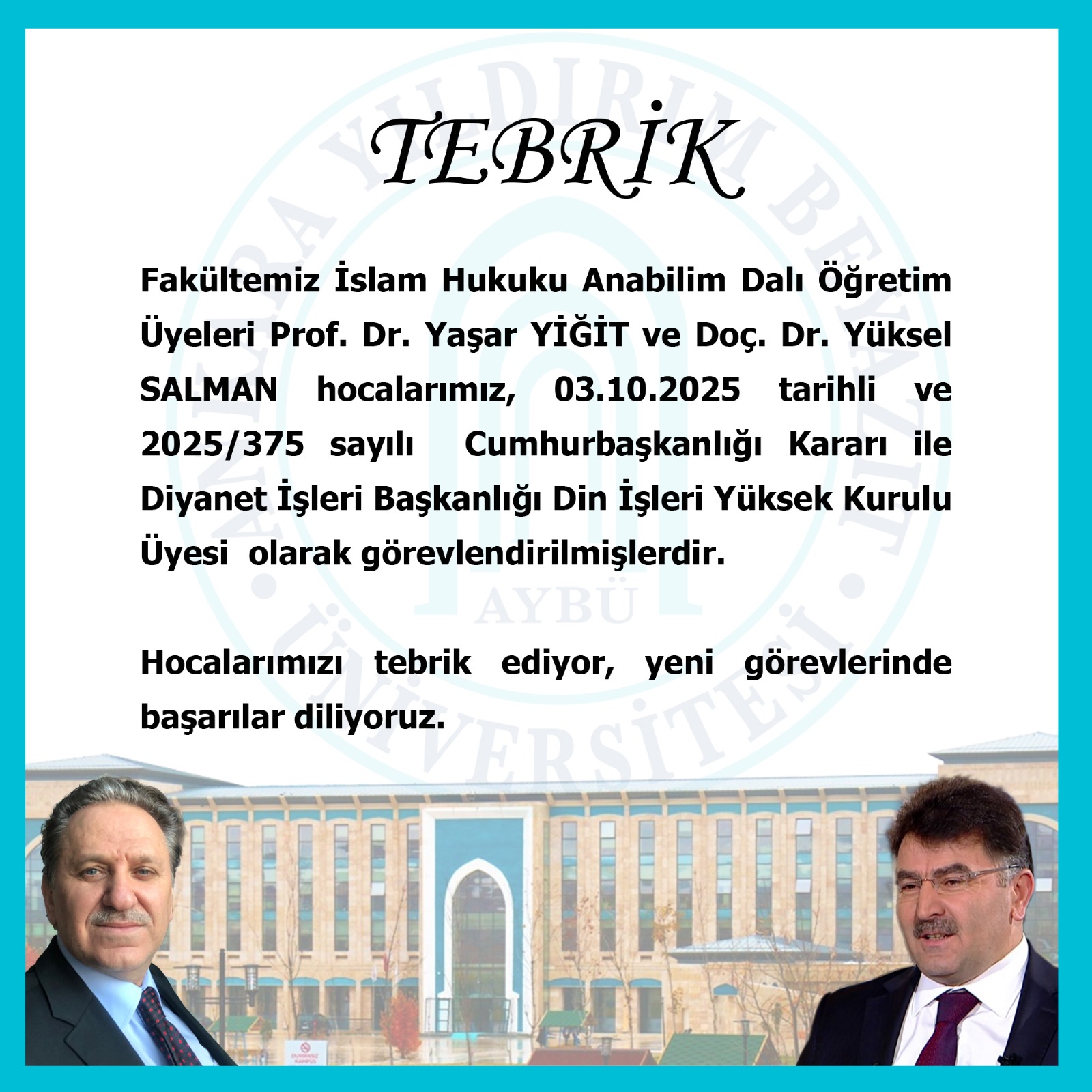 TEBRİK