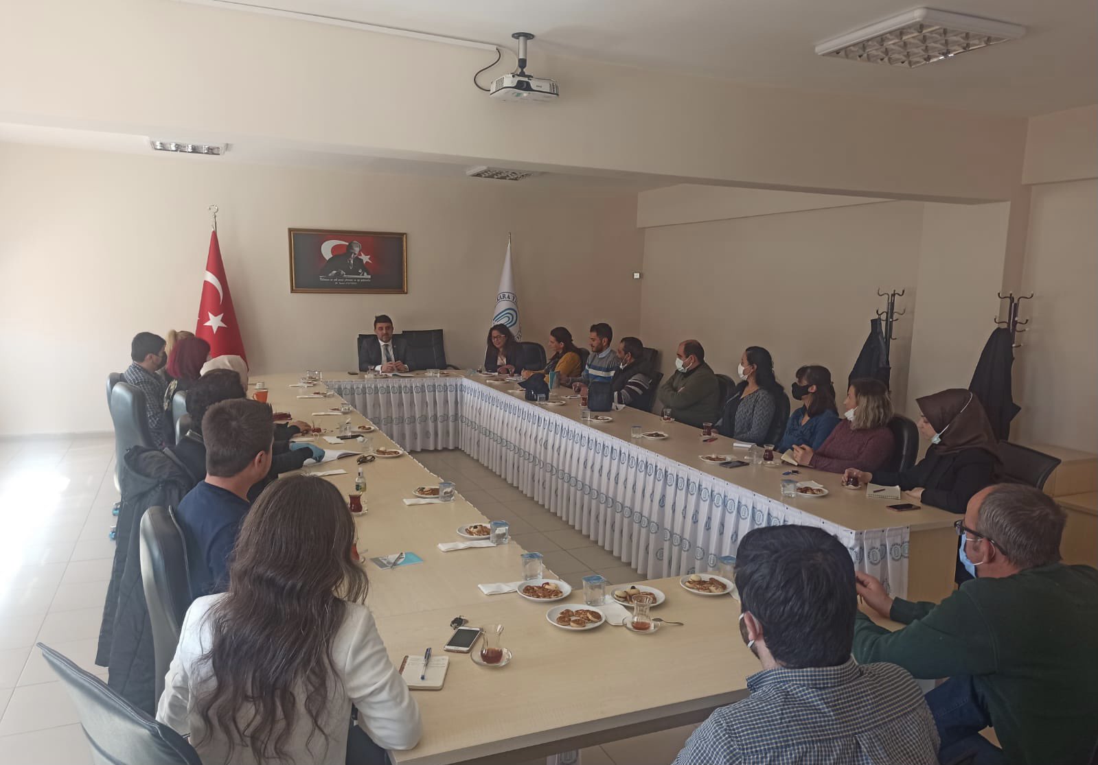 2020-2021 Academic Committee Meeting was held for the Spring Semester of the Academic Year !