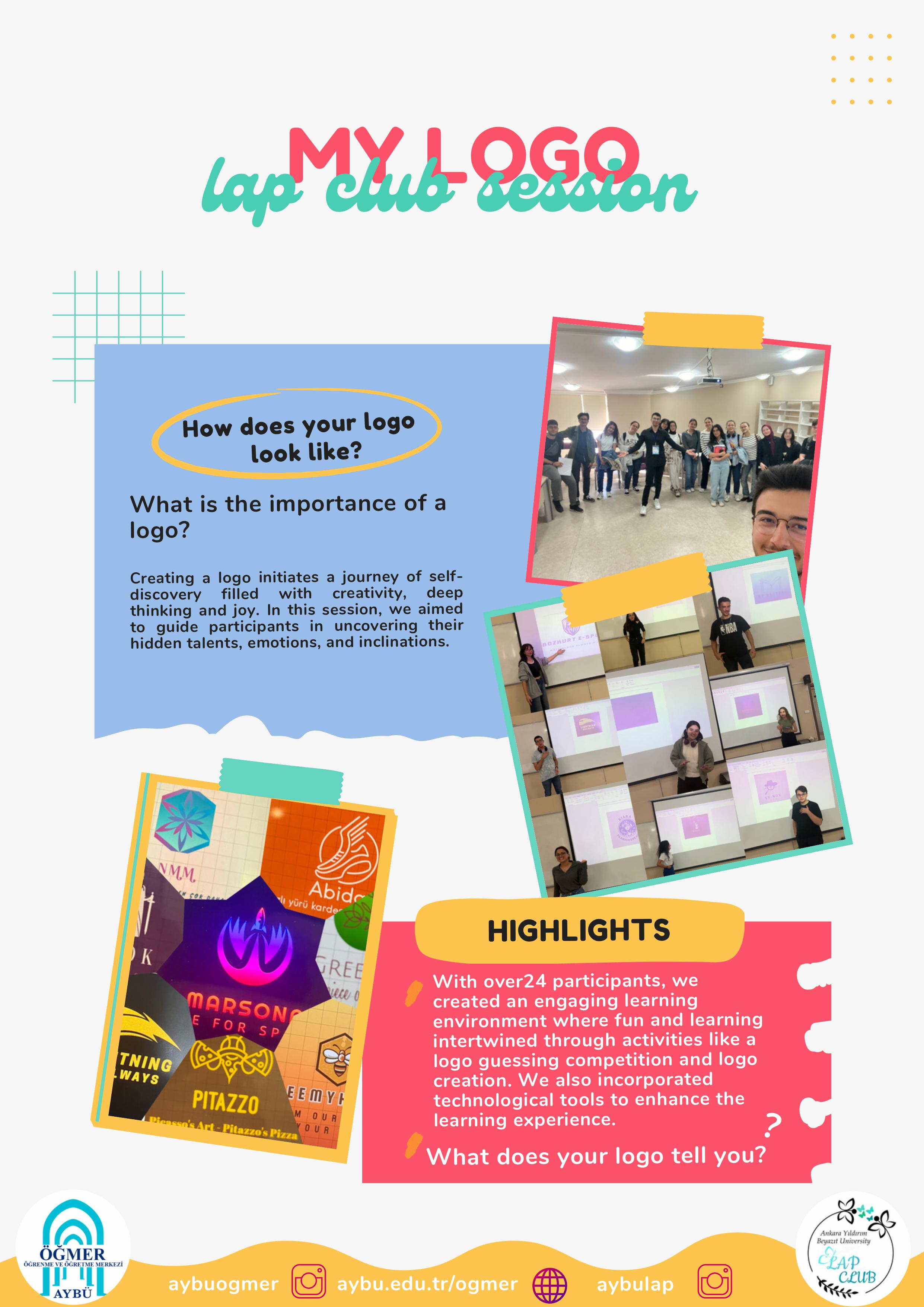 My Logo Lap Club Session