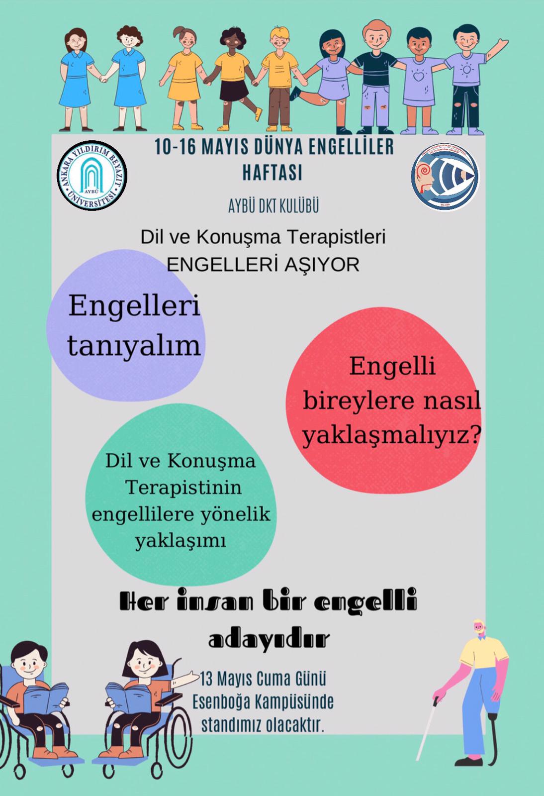 10-16 Mayıs Dünya Engelliler Haftası Etkinliği