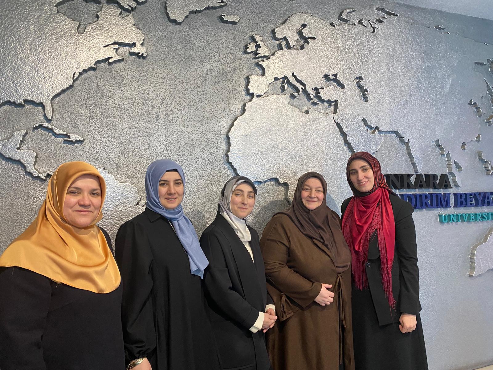 IGMG Avrupa Kadın Teşkilatı Heyeti Merkezimizi Ziyaret Etti