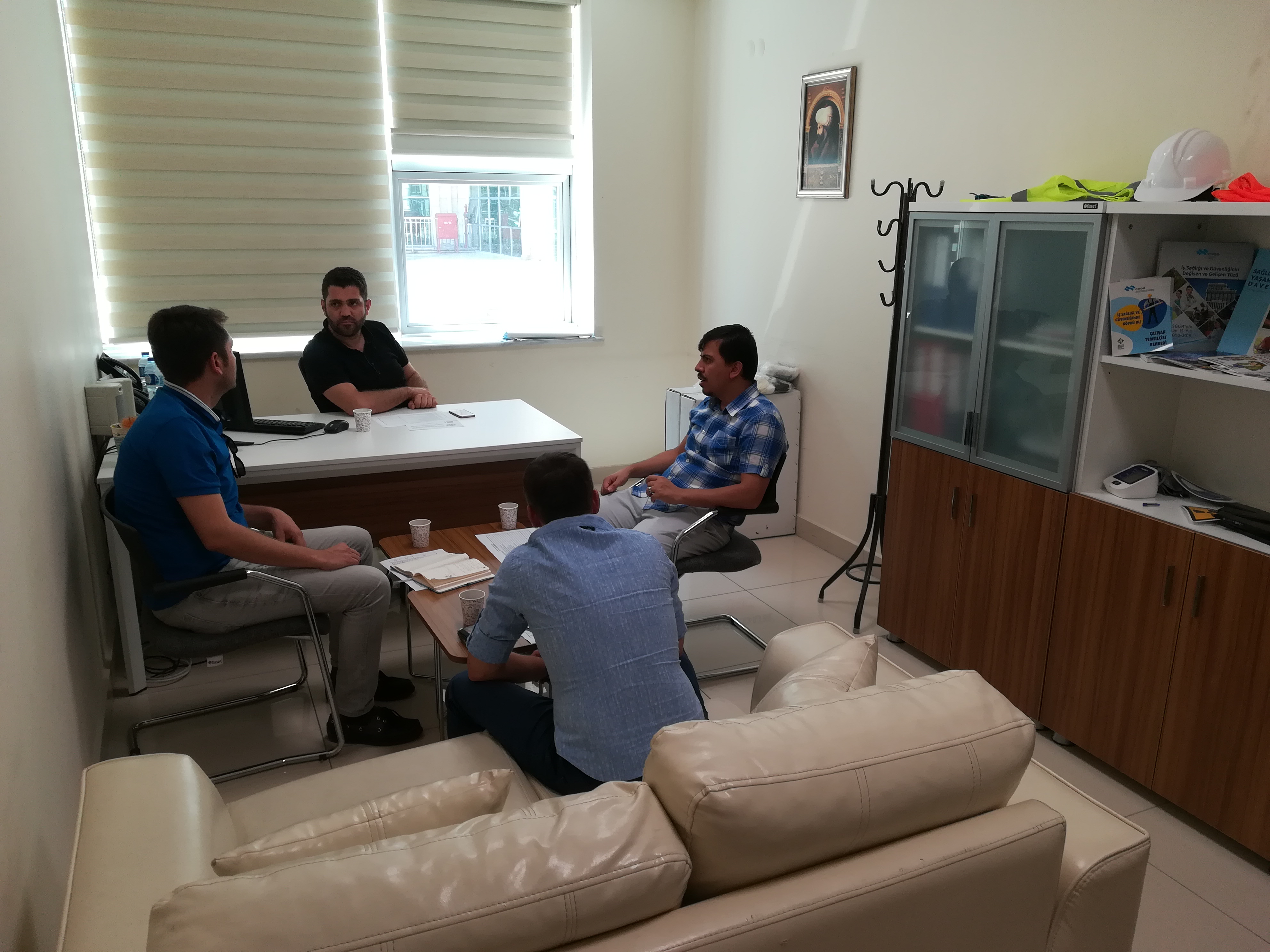 İş Güvenliği Uzmanlarımız Planlama ve Değerlendirme Toplantısı Yaptı