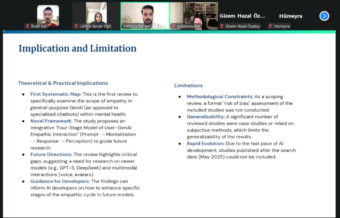 AYBU Thursday Talks: Shayan Rahimi