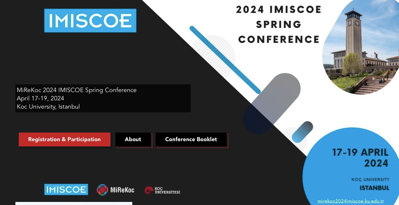 IMISCO KONFERANSINA KATILIM