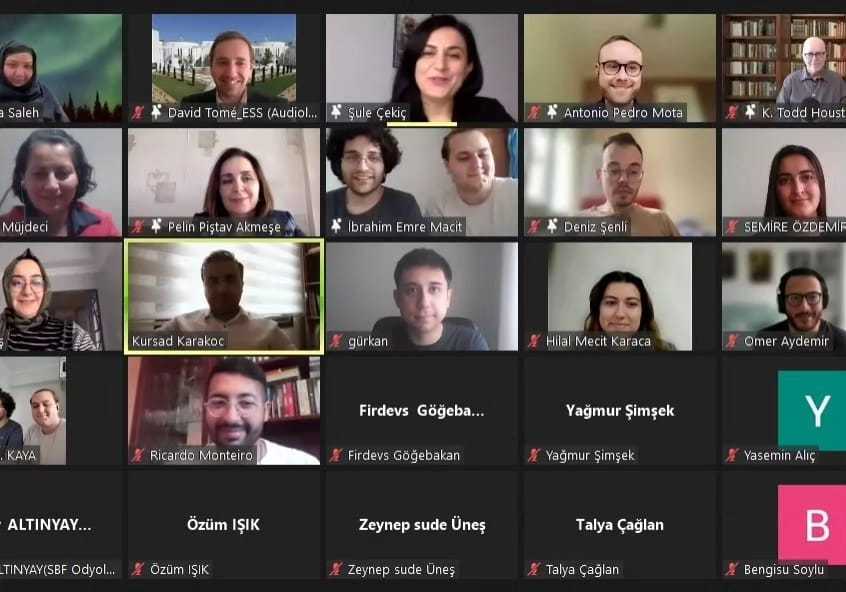 Üniversitemiz Ev Sahipliğinde Yeni Odyoloji Nesline Doğru 1. Uluslararası Sanal Sempozyum (1st International Virtual Symposium Toward the Next Audiology Generation) Gerçekleştirildi