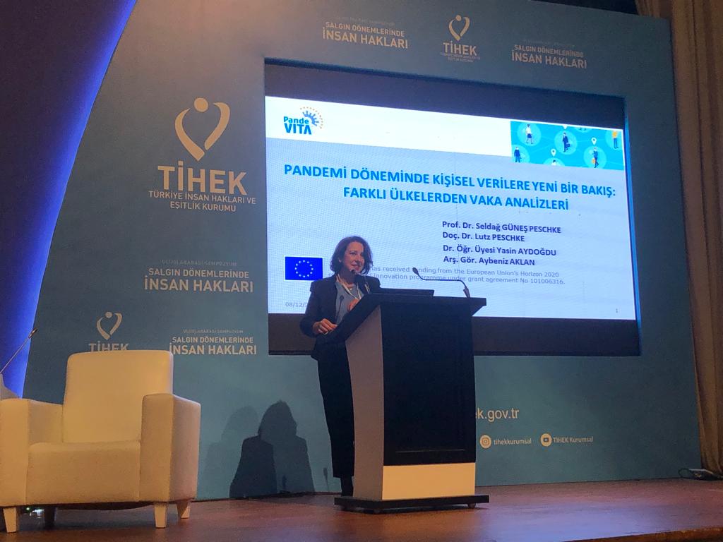 Prof. Dr. Seldağ GÜNEŞ PESCHKE gave a presentation “The Symposium of Human Rights in the Pandemic Times" organized by the Human Rights and Equality Institution of Turkey  
