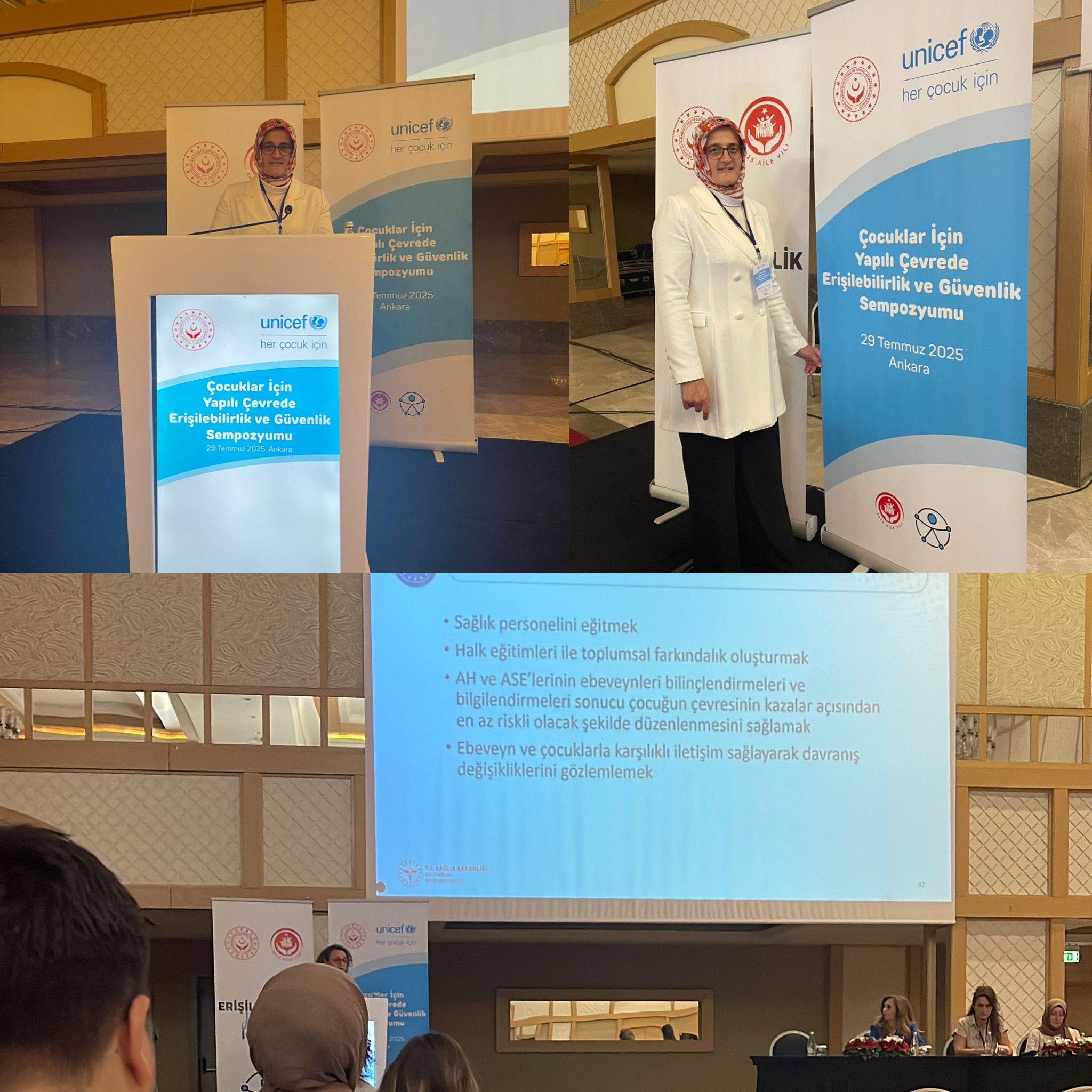 Bölüm Başkanımız Prof. Dr. Fatma Elif ERGİN Çocuklar İçin Yapılı Çevrede Erişilebilirlik ve Güvenlik Sempozyumu’na katılmıştır. 