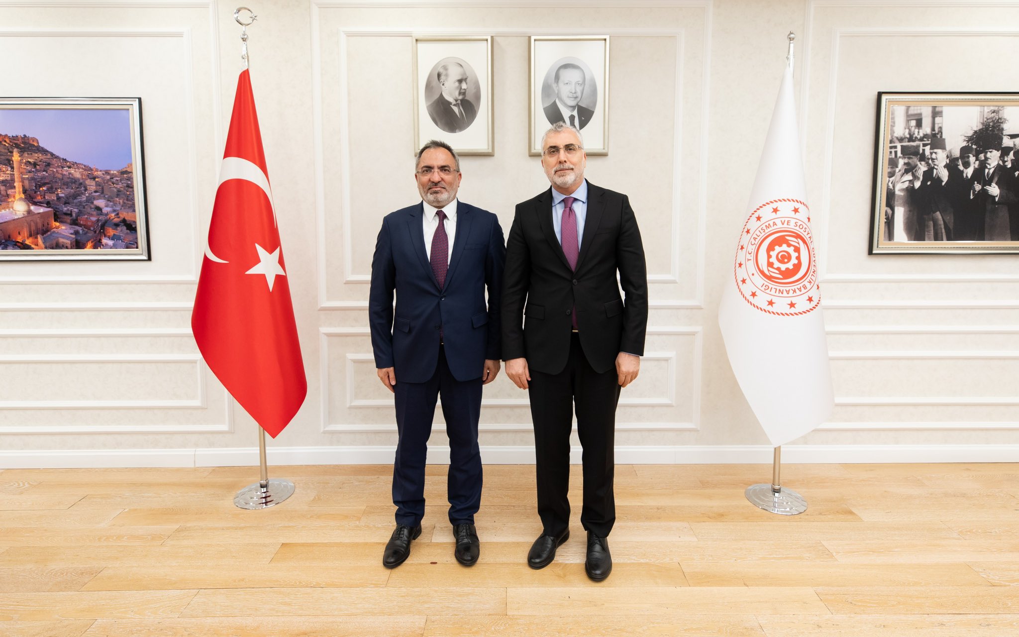 Rektörümüzden Bakan IŞIKHAN’a Ziyaret